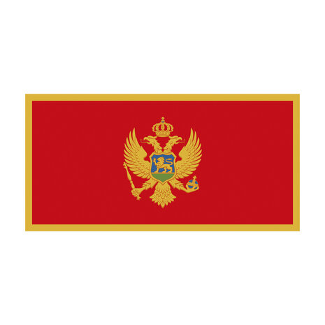 Vlag Montenegro • stickers/ magneten/ mastvlag