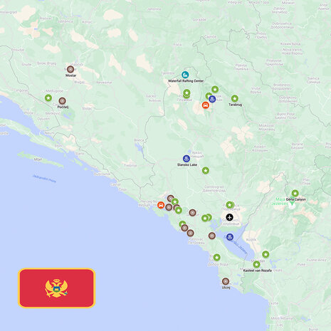 Download • Digitale kaart • De Wereld Zien • Ontdek Montenegro